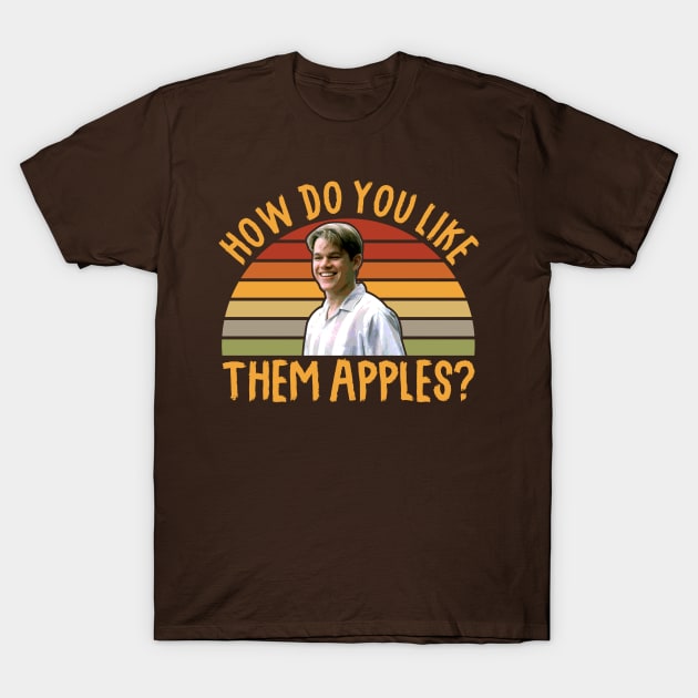 Them Apples Good Will Hunting Vintage T-Shirt by scribblejuice